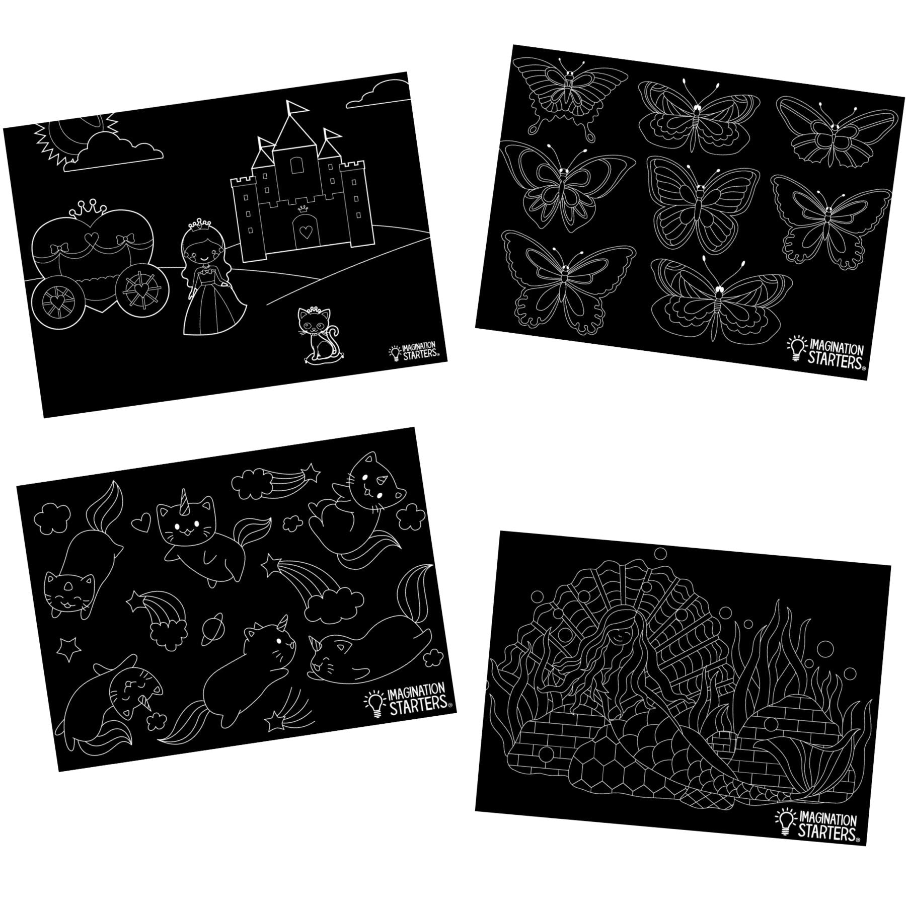 Chalkboard Unikitty Placemat Chalkboard Unikitty Placemat