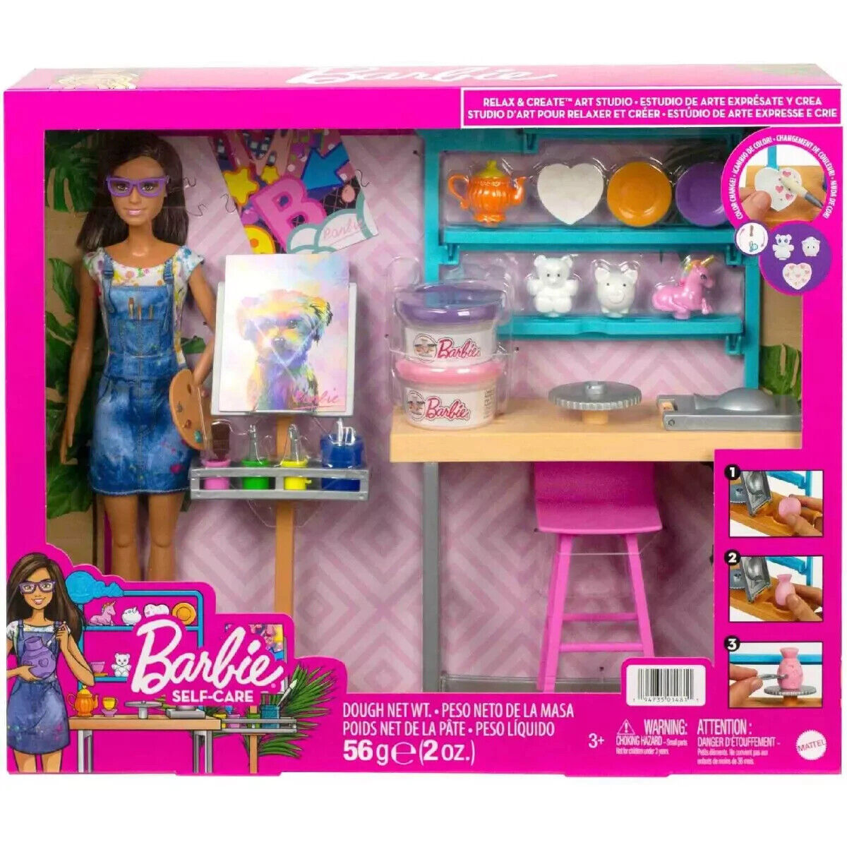 Barbie Relax & Create Art Studio Playset