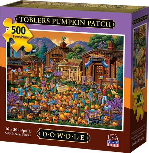 Toblers Pumpkin Patch (500 pc puzzle)