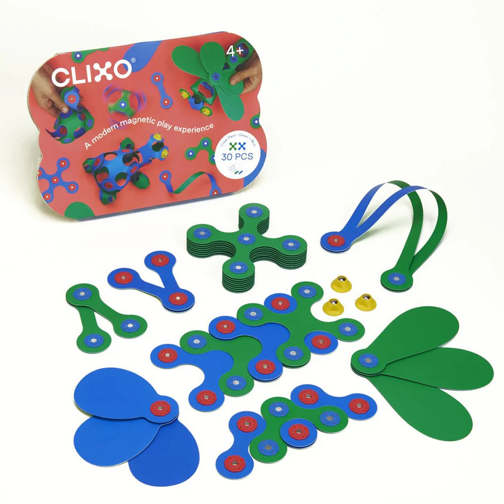 Clixo Crew Pack - Green/Blue