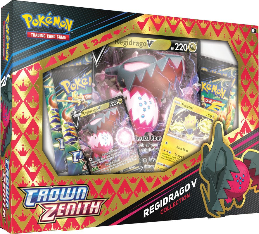 Crown Zenith: Regieleki V or Regidrago V Collection