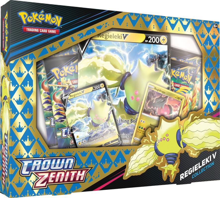 Crown Zenith: Regieleki V or Regidrago V Collection