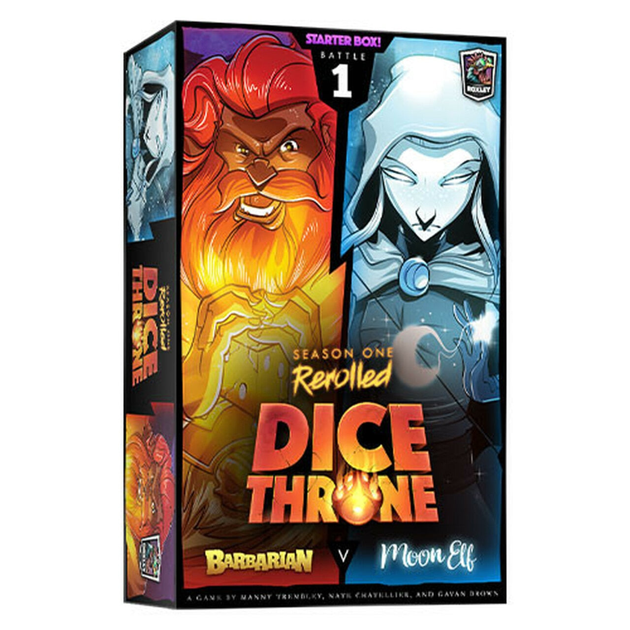 Dice Throne Season 1 - Barbarian vs Moon Elf