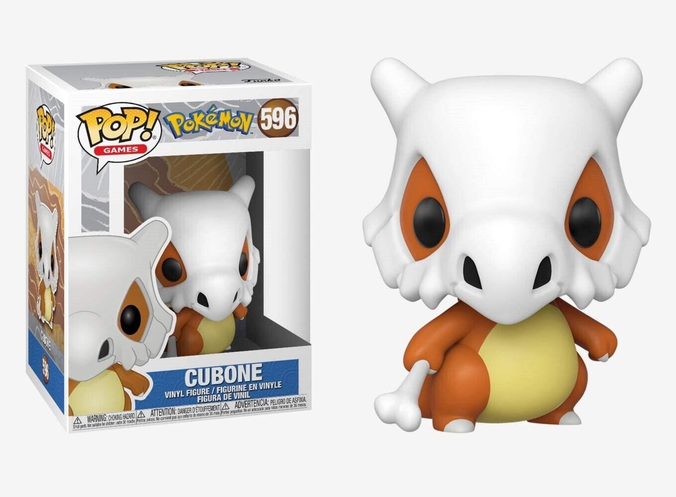 Pokemon: Cubone Pop! Vinyl Figure (596)