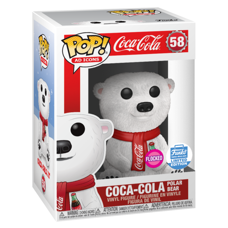 Ad Icons: Coca-Cola Bear Pop! Vinyl Figure (58)