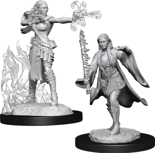 D&D Nolzur's Marvelous Unpainted Miniatures: W13 Multiclass Warlock + Sorcerer (Female)