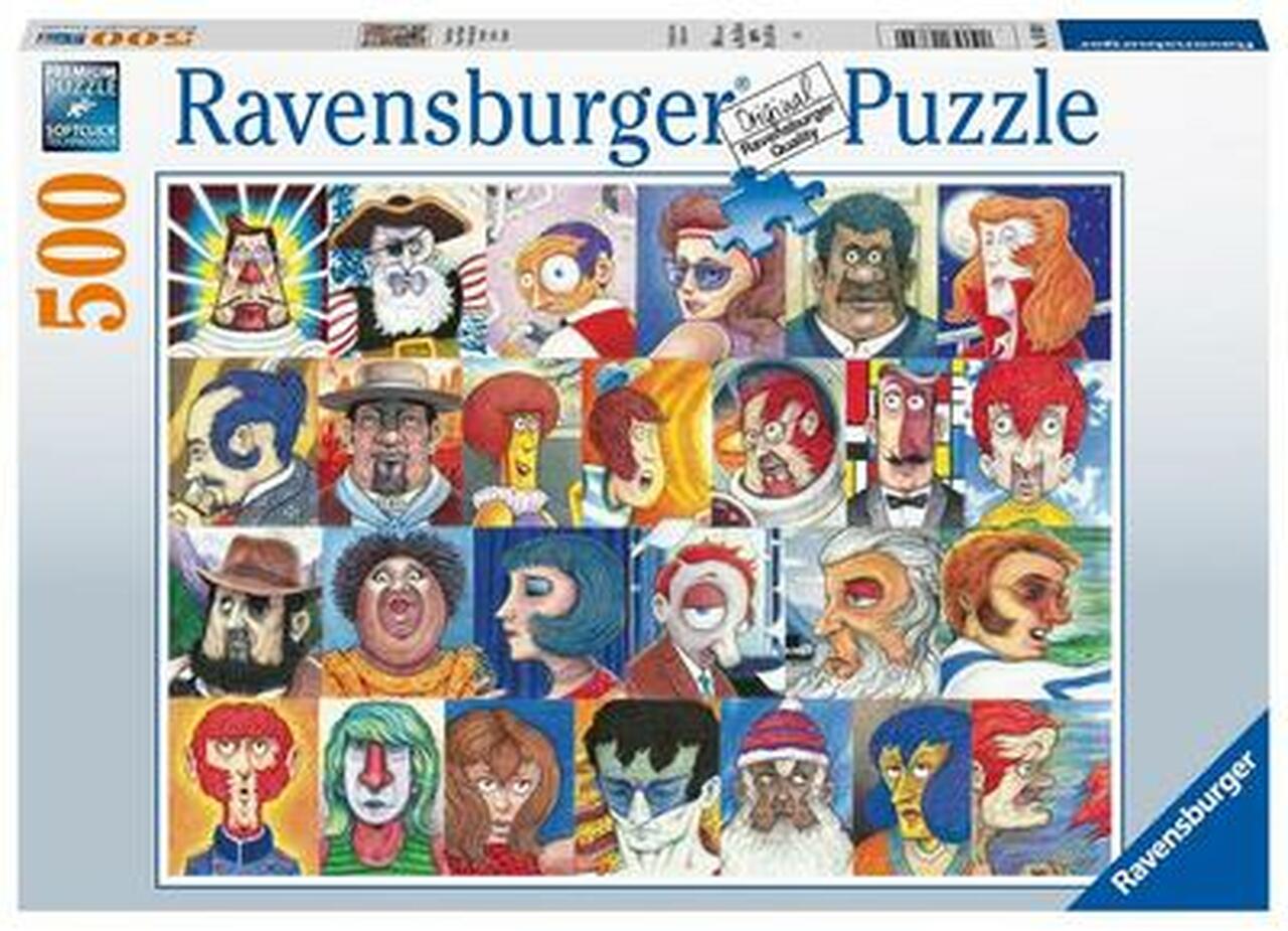 Typefaces (500 pc puzzle)
