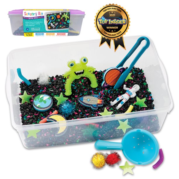 Outer Space Sensory Bin