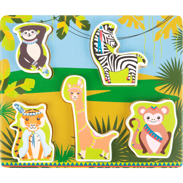Jungle Theme Wooden Puzzle