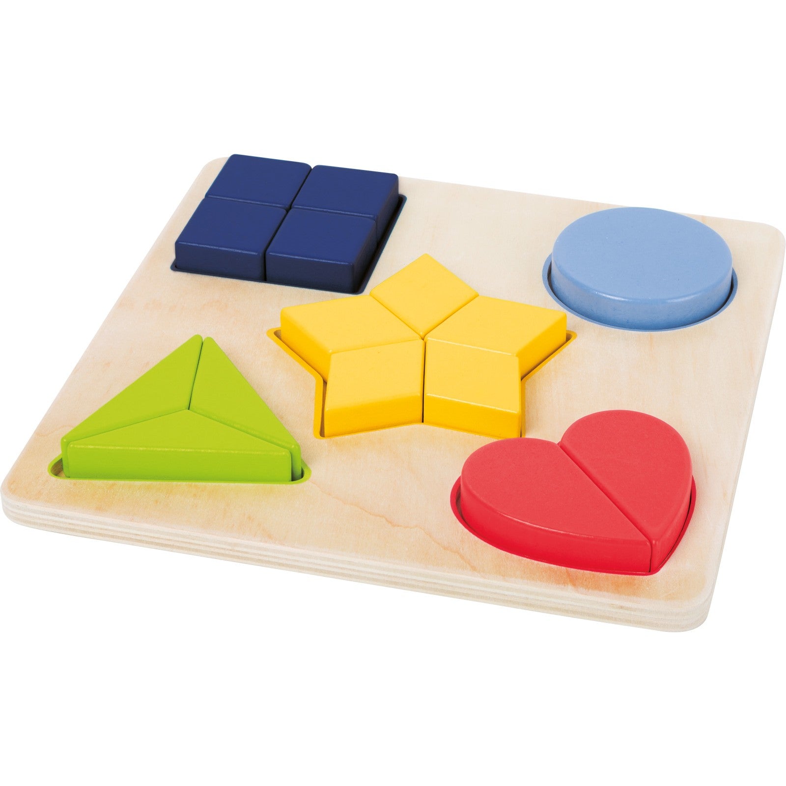 Shape Fitting Educational Puzzle