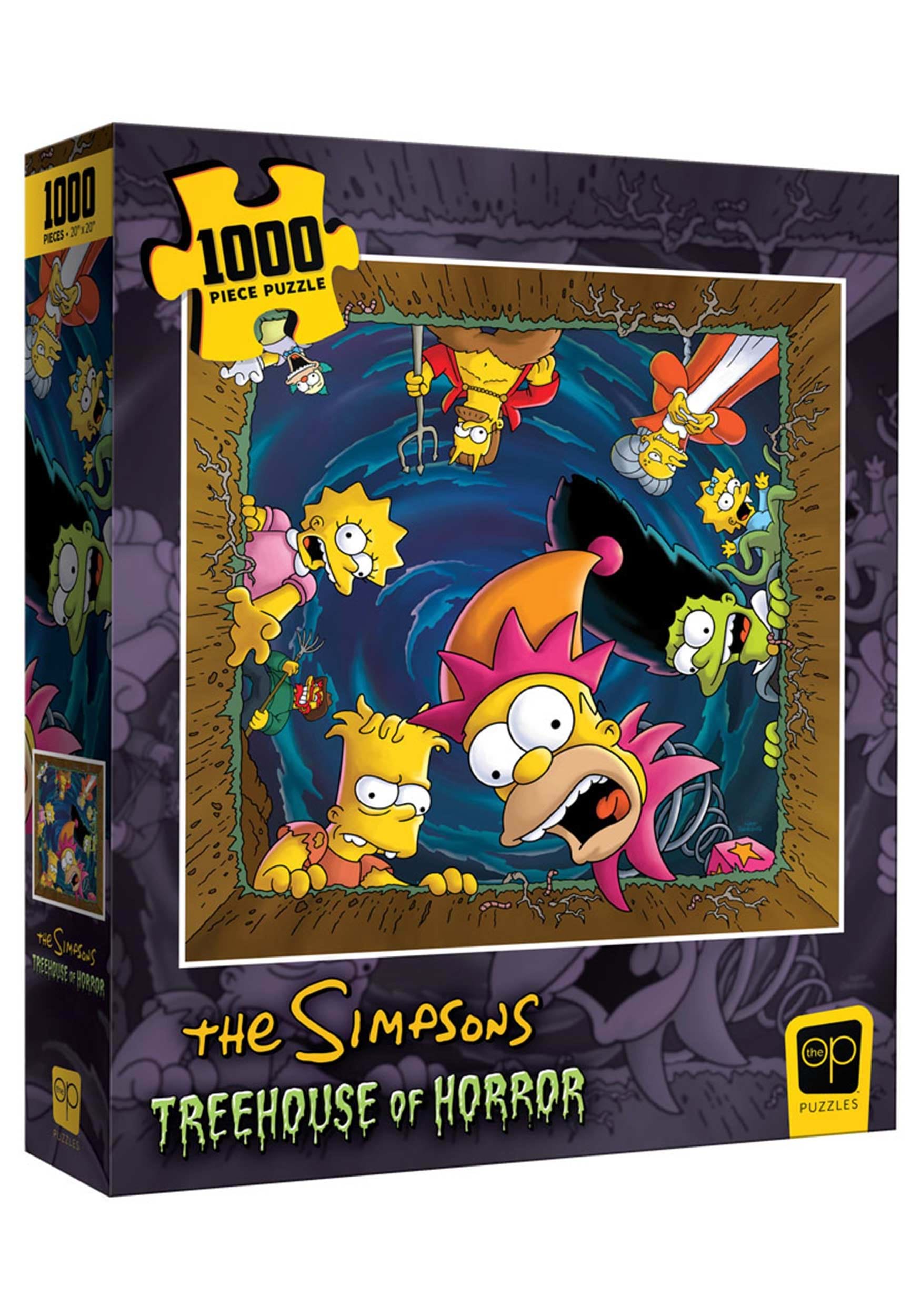 The Simpsons Treehouse of Horror "Coffin" (1000 pc puzzle)