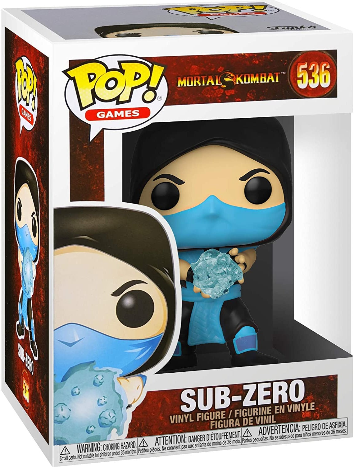 Mortal Kombat: Sub-Zero Pop! Vinyl Figure (536)
