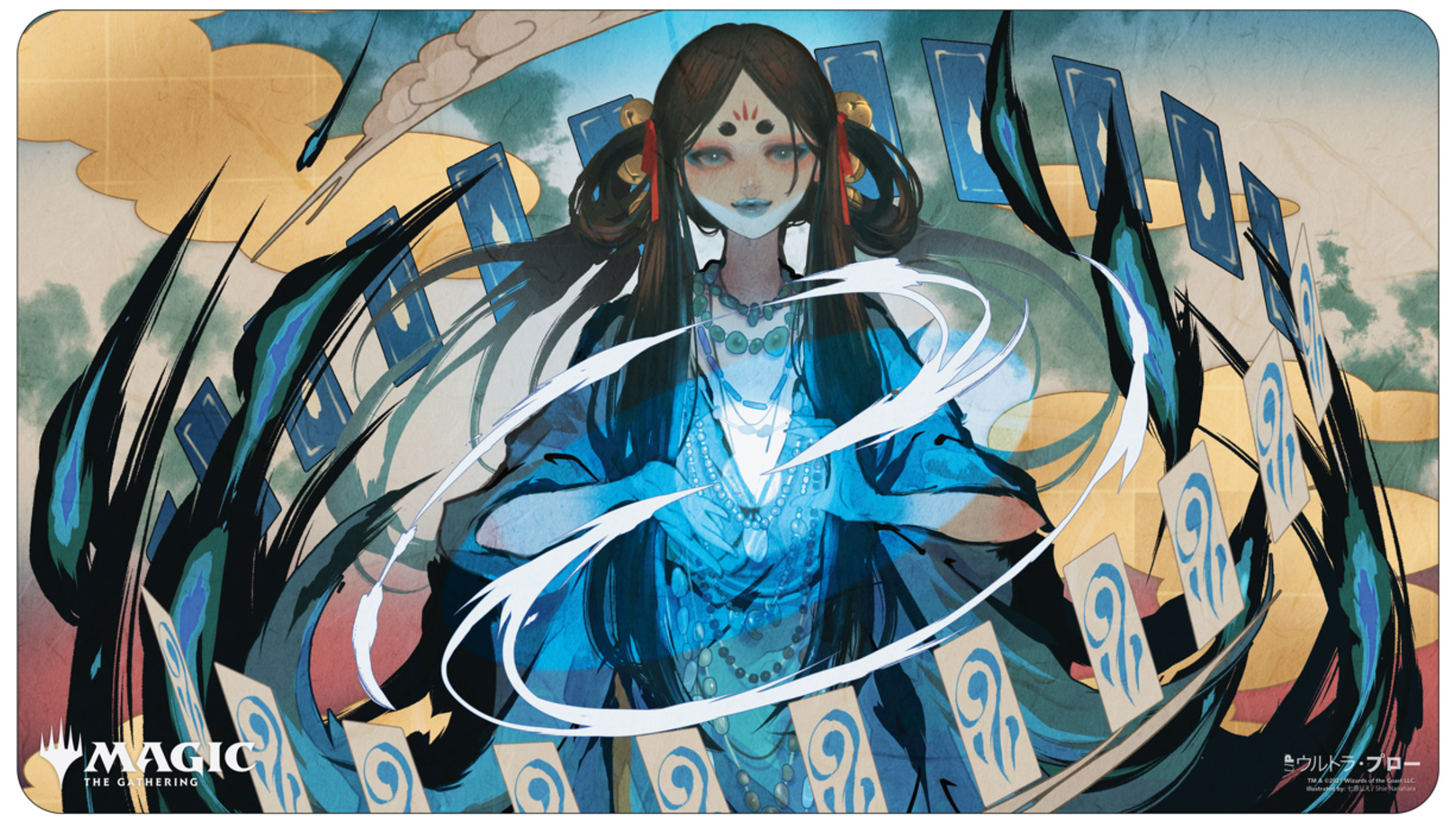 Magic the Gathering Playmat: Japanese Mystical Archive - Time Warp