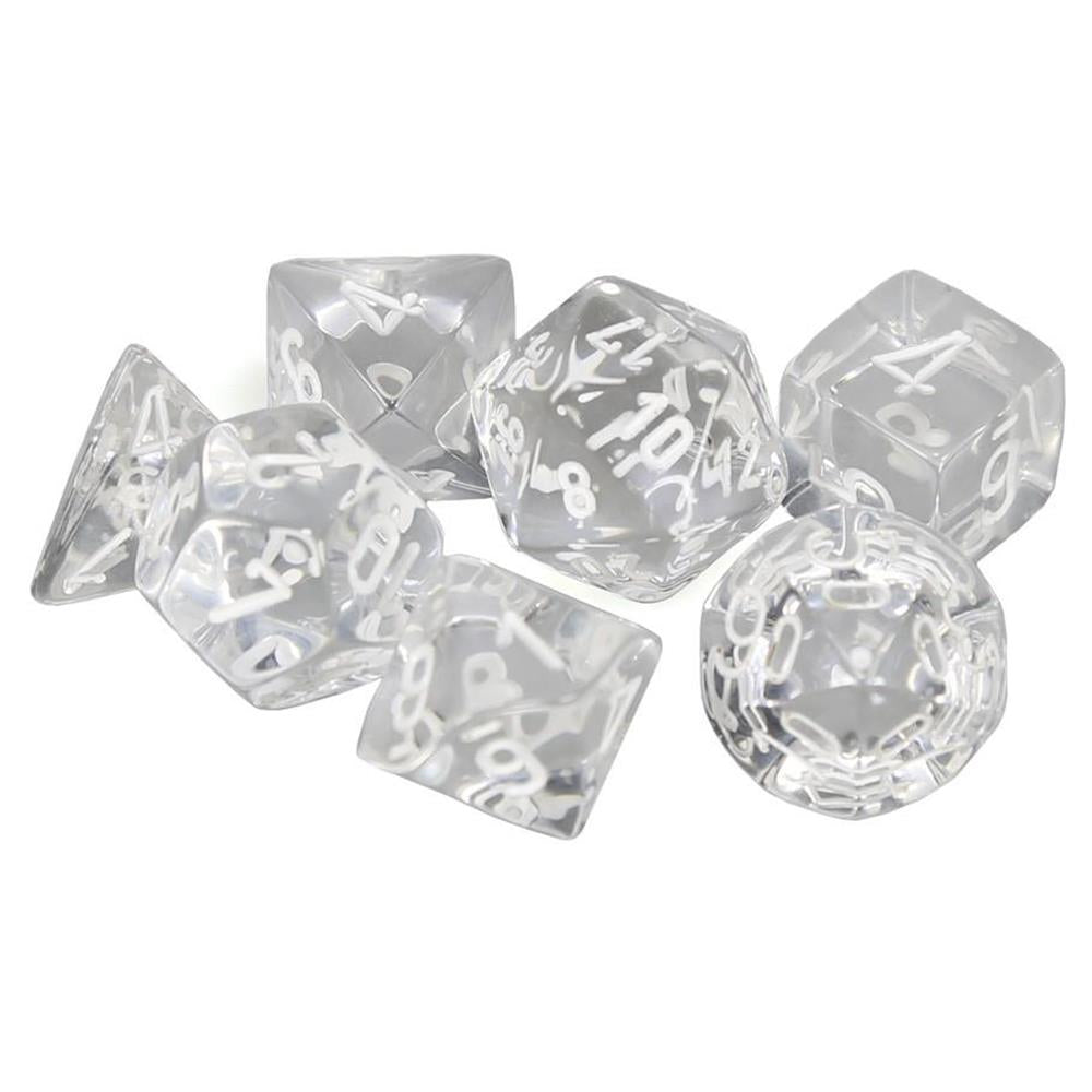 Chessex Translucent Polyhedral 7-Die Set