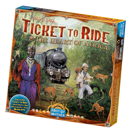 Ticket to Ride: The Heart of Africa - Map Collection 3