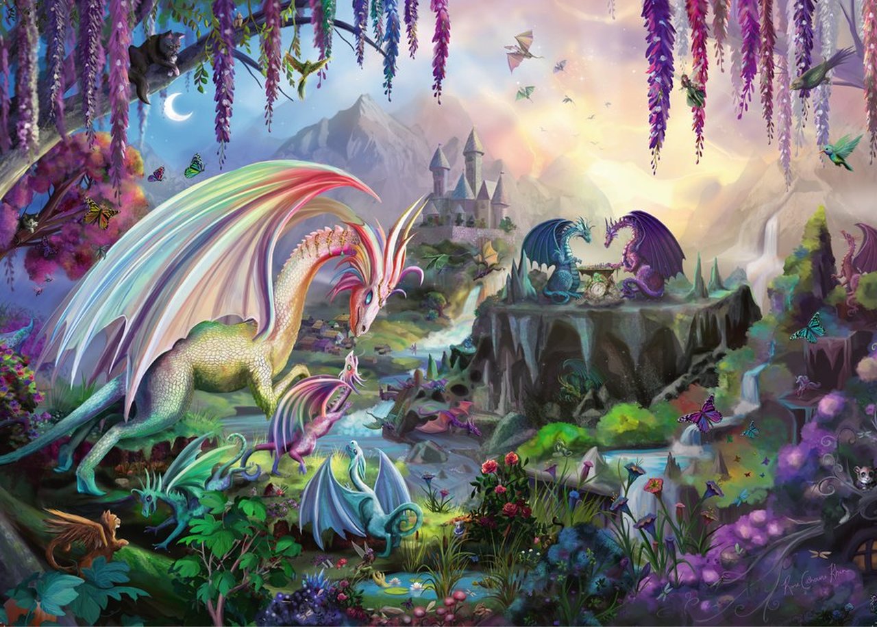 Dragon Valley (2000 pc puzzle)