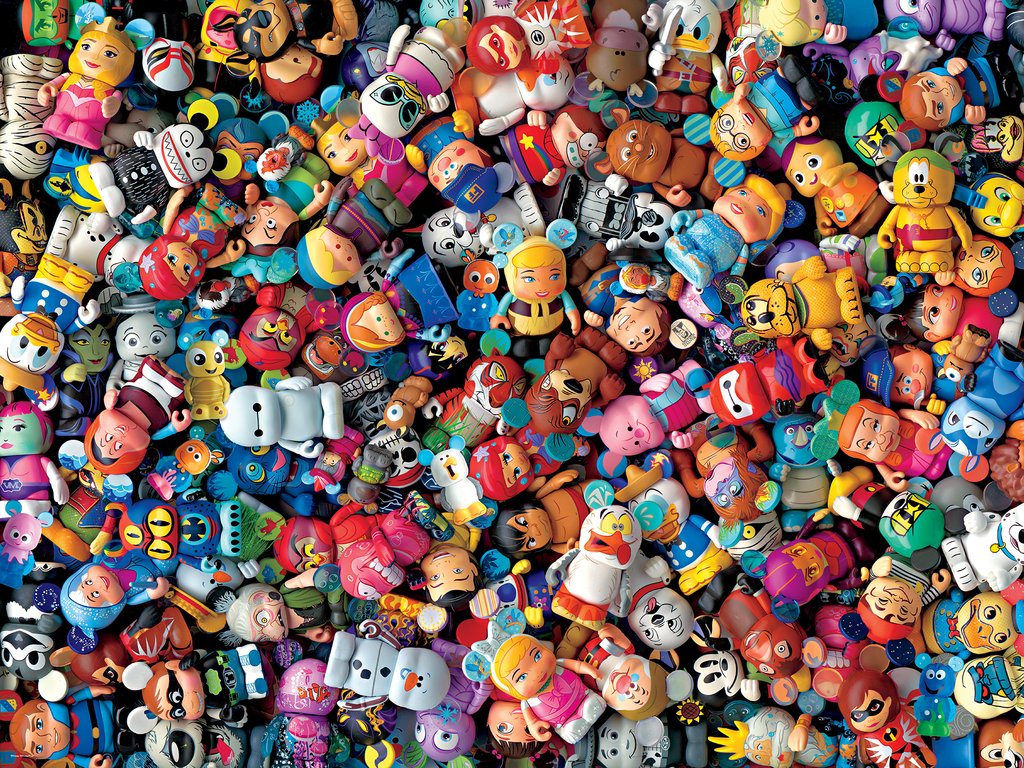 Disney Collection - Vinylmation 750 pc Puzzle