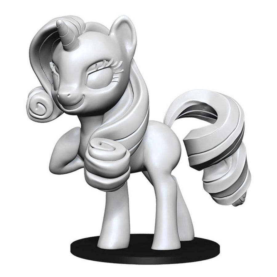 My Little Pony Deep Cuts Unpainted Miniatures: Rarity