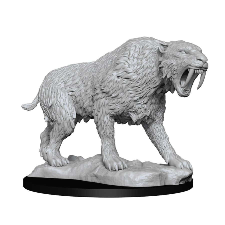 D&D Nolzur's Marvelous Unpainted Miniatures: Saber-Toothed Tiger