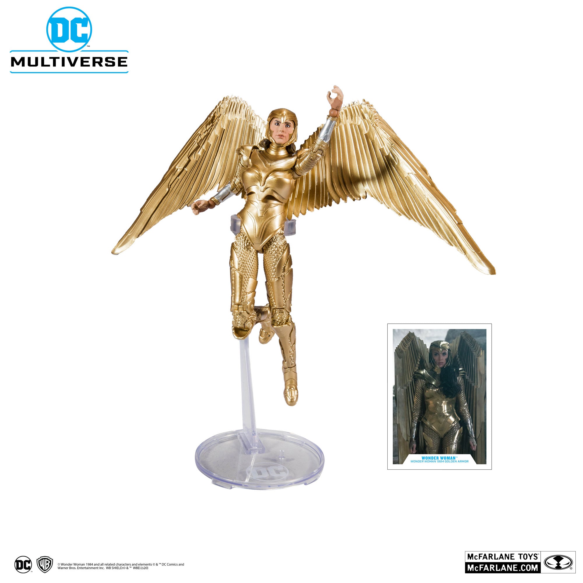 DC Multiverse: Wonder Woman - Gold Armor Action Figure