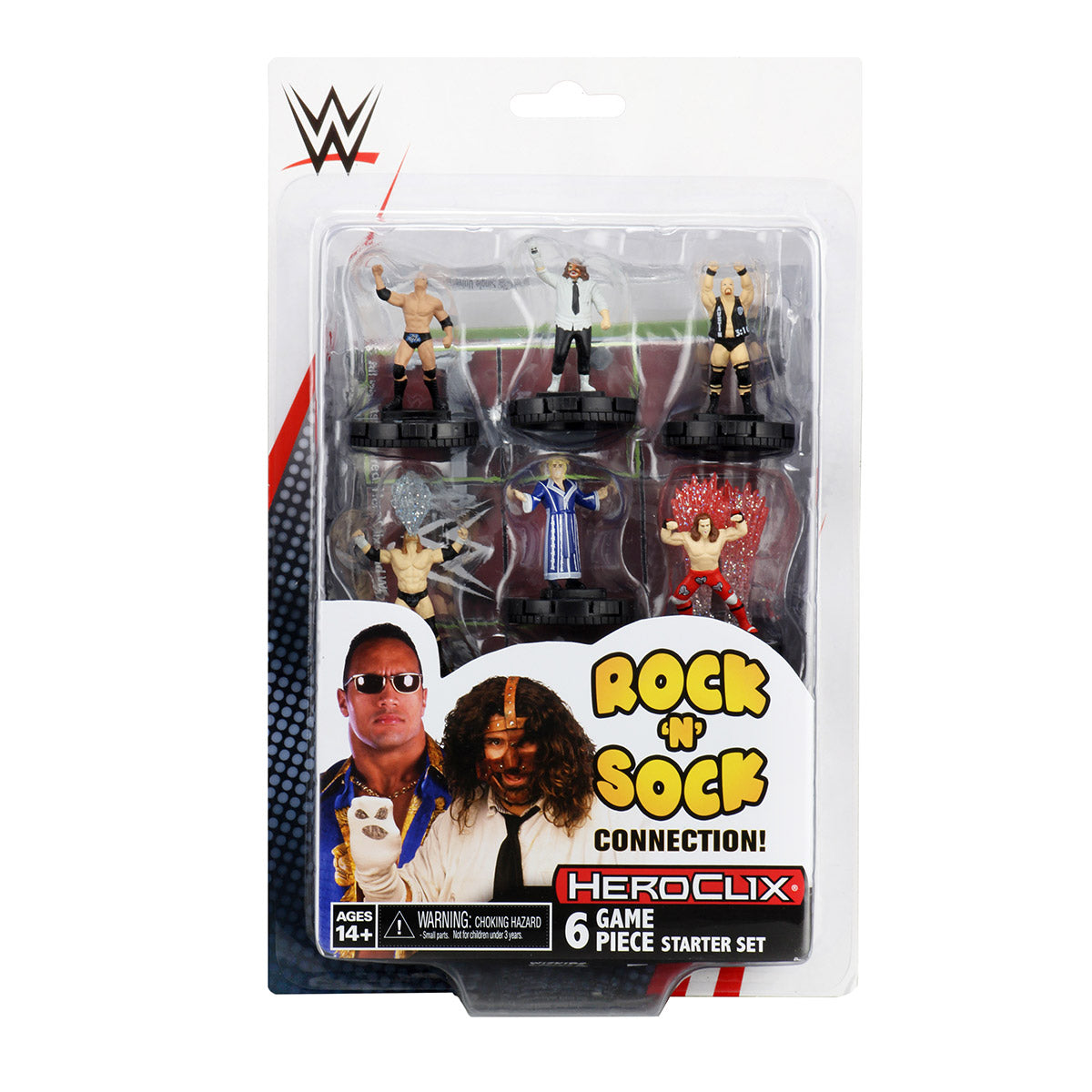 WWE HeroClix Rock 'n' Sock 2-Player Starter Set
