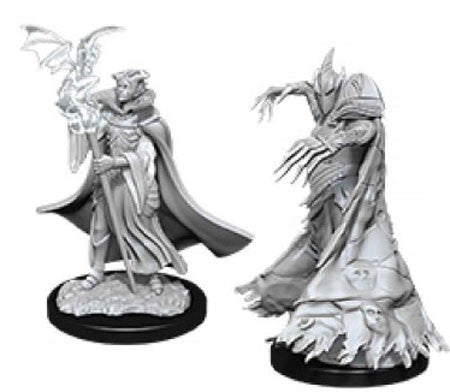 Pathfinder Deep Cuts Unpainted Miniatures: W12 Cultist & Devil