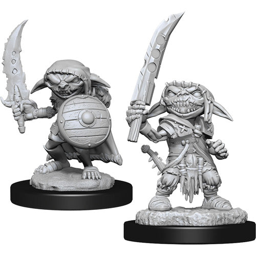 Pathfinder Deep Cuts Unpainted Miniatures: W13 Male Goblin Fighter