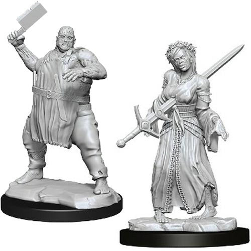 Magic the Gathering Unpainted Miniatures: W3 Ghouls (Abbatoir & Diregraf)