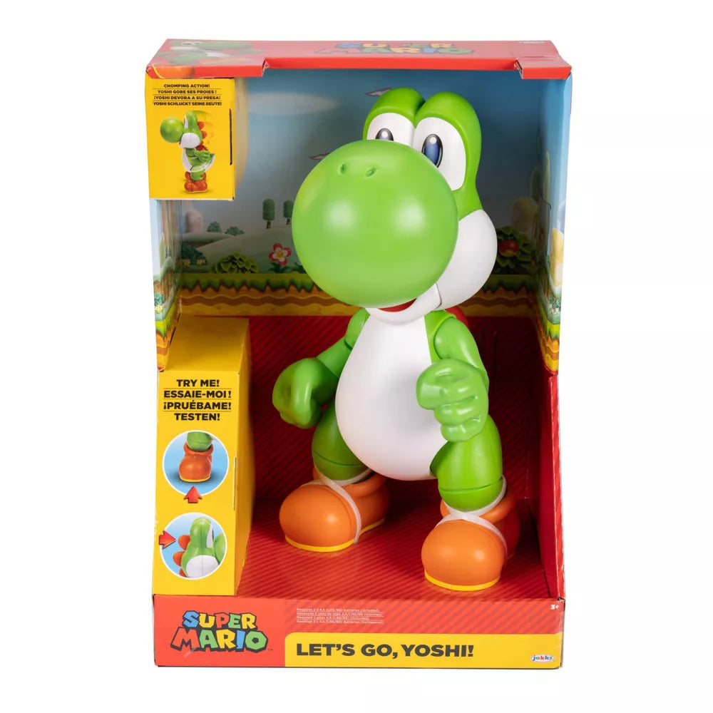 Nintendo Super Mario "Let's Go, Yoshi!" Yoshi Figure