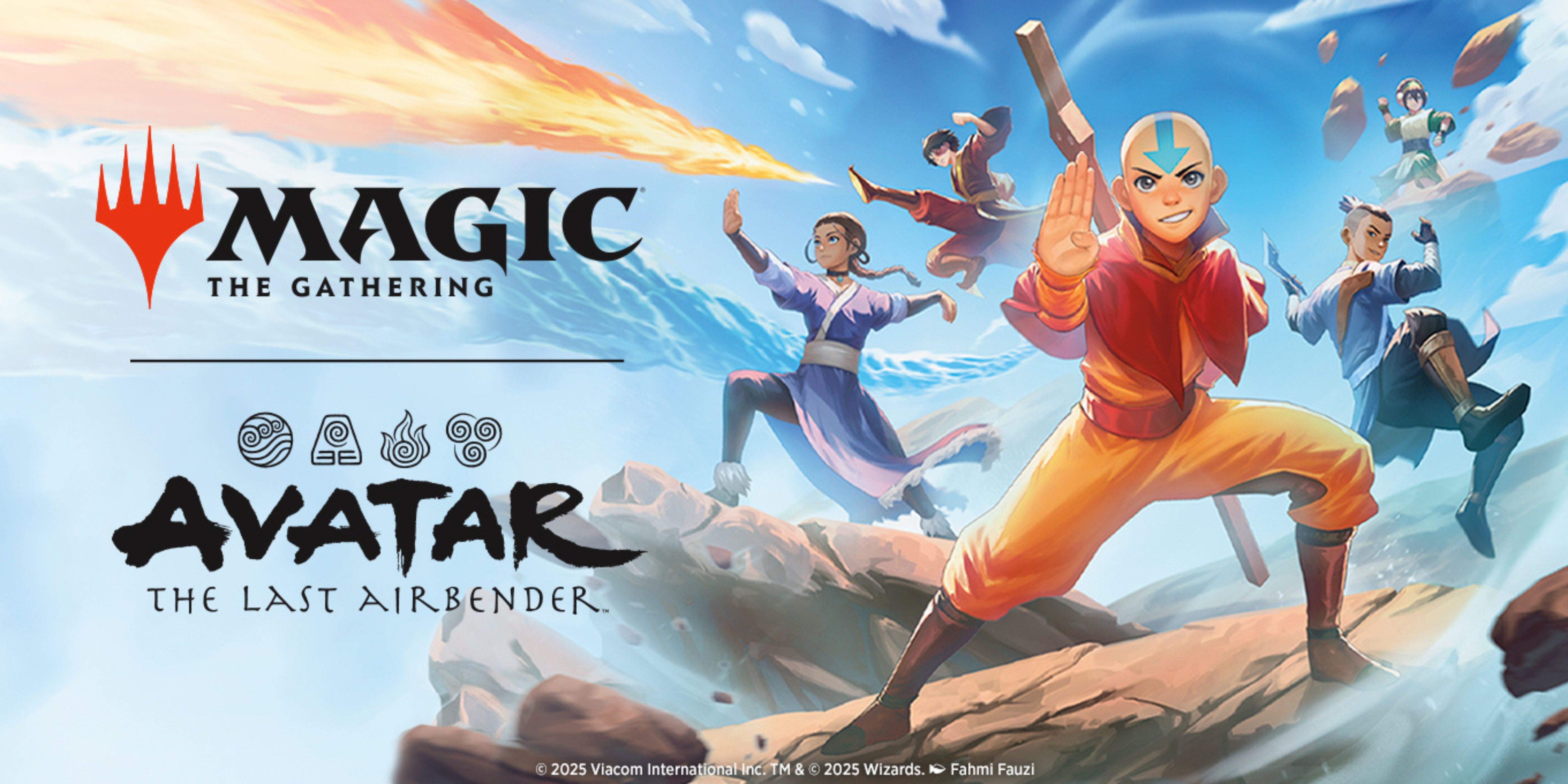 Avatar: The Last Airbender and Magic Logo Header