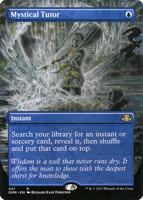 DMR: Mystical Tutor (Borderless)
