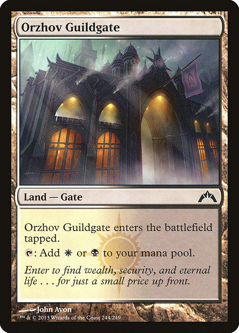 GTC: Orzhov Guildgate (Foil)