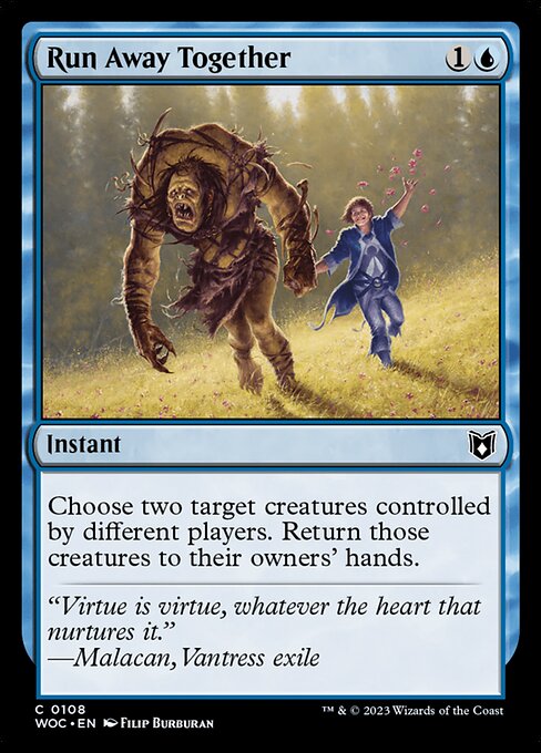 WOC: Run Away Together