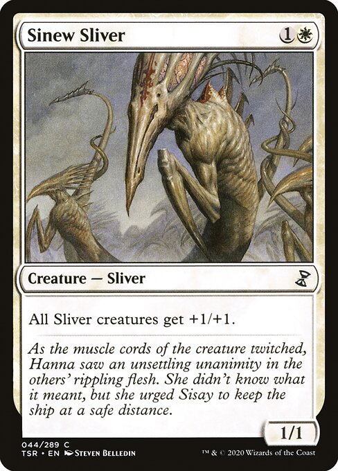 TSR: Sinew Sliver (Foil)