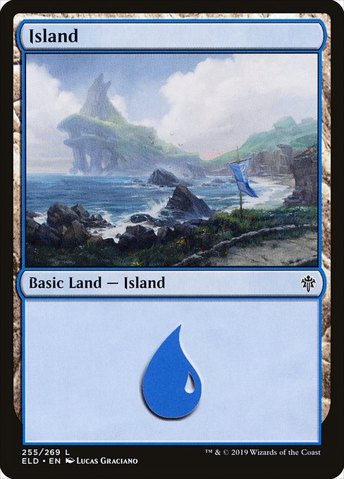 ELD: Island (255) (Foil)