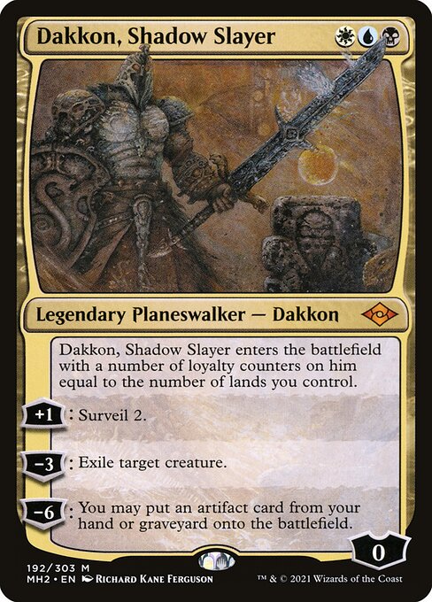 MH2: Dakkon, Shadow Slayer (Foil)
