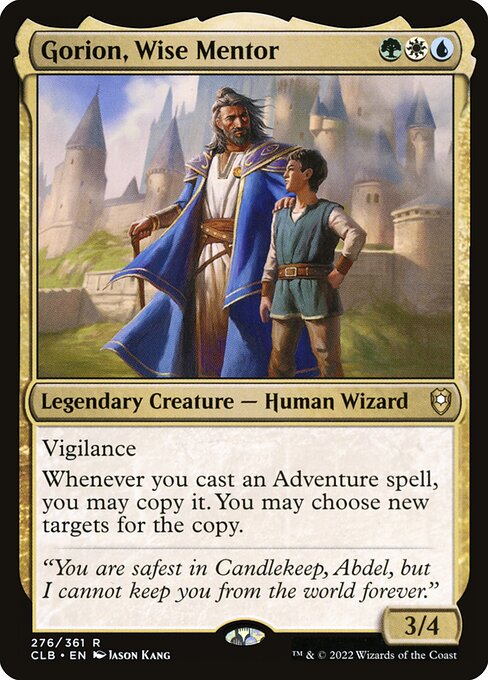 CLB: Gorion, Wise Mentor (Foil)