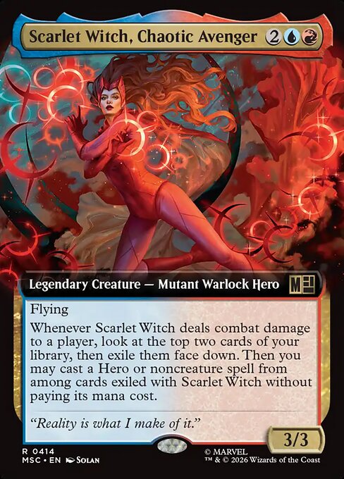 MSC: Scarlet Witch, Chaotic Avenger (Extended Art)