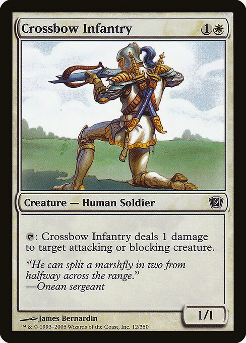 9ED: Crossbow Infantry (Foil)