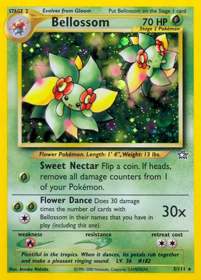 Bellossom 003/111 Unlimited Neo Genesis