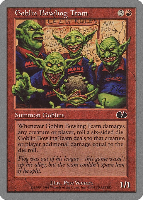 UGL: Goblin Bowling Team