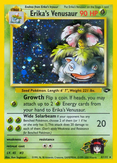 Erika's Venusaur 004/132 Unlimited Gym Challenge