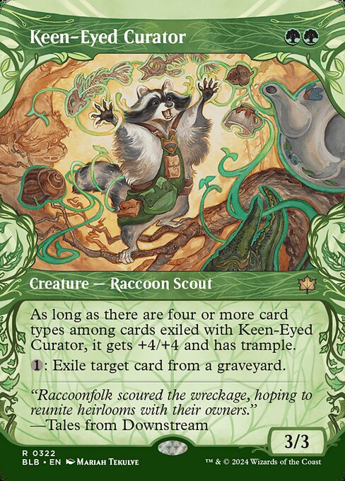 BLB: Keen-Eyed Curator (Showcase) (Foil)