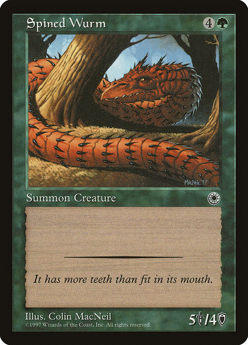 POR: Spined Wurm