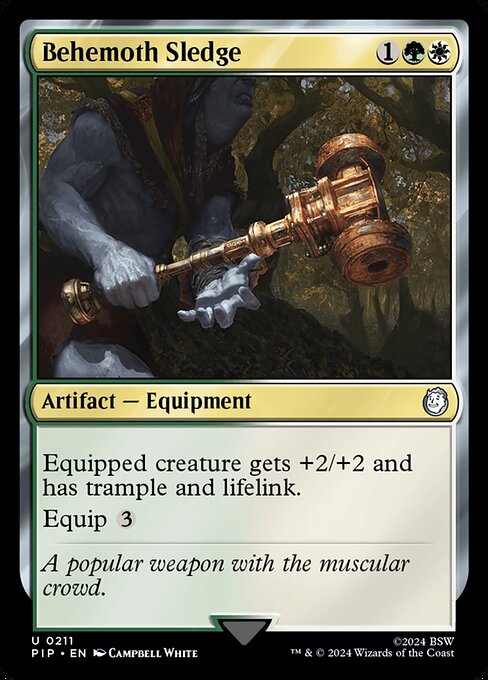 PIP: Behemoth Sledge (Foil)
