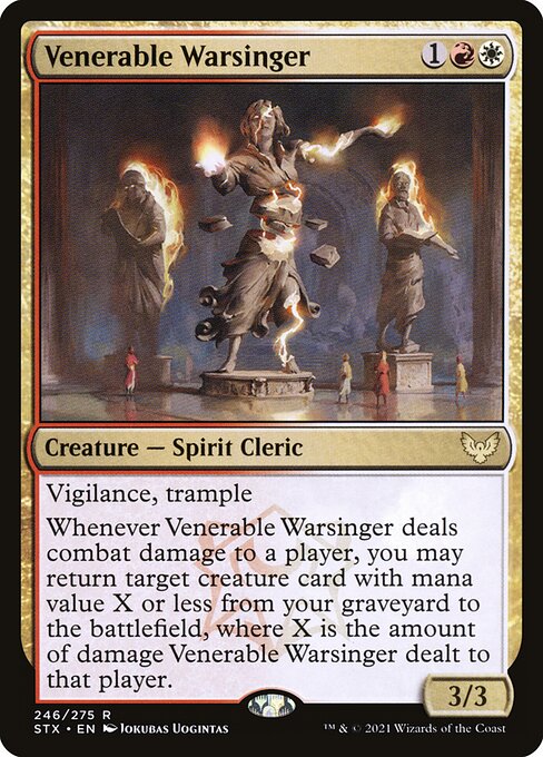 STX: Venerable Warsinger (Foil)