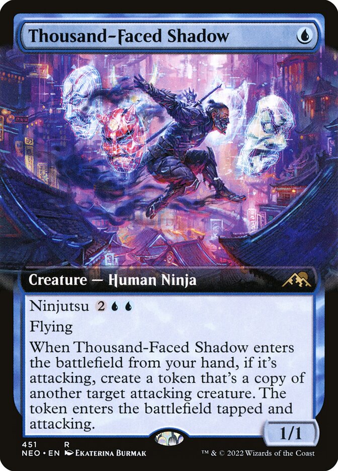 Thousand-Faced Shadow (Extended Art) [Foil] :: NEO