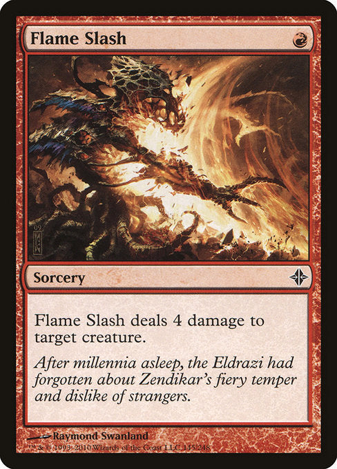 ROE: Flame Slash (Foil)
