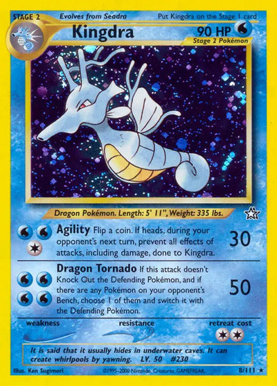Kingdra 008/111 Unlimited Neo Genesis