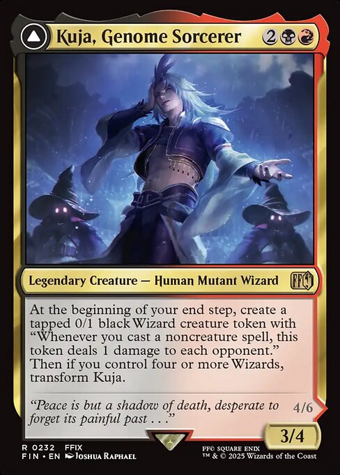 FIN: Kuja, Genome Sorcerer (Foil)